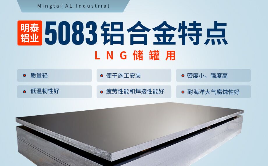 LNG儲(chǔ)罐吊頂/支架用5083鋁板